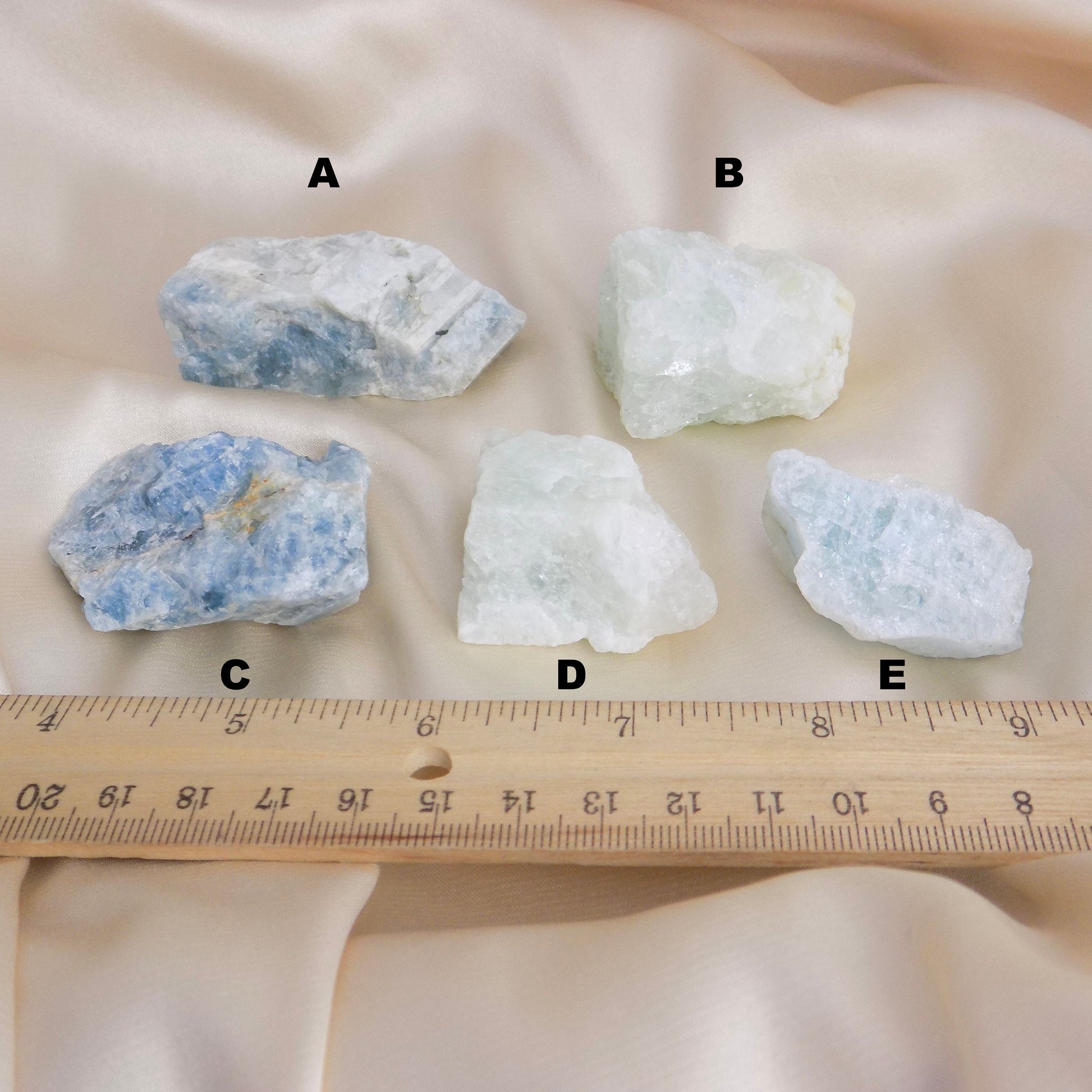 Raw Aquamarine Crystal, March Birthstone, Sea Blue Green Stone, Boho Home Decor, Coffee Table Accessories, Healing Crystals, M6-116