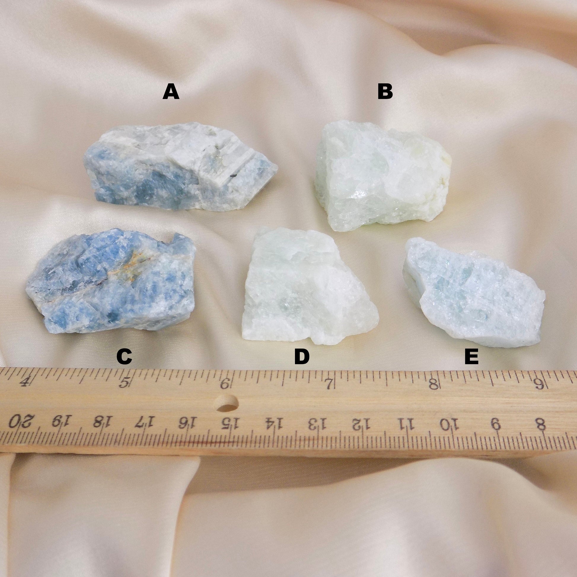 Raw Aquamarine Crystal, March Birthstone, Sea Blue Green Stone, Boho Home Decor, Coffee Table Accessories, Healing Crystals, M6-116
