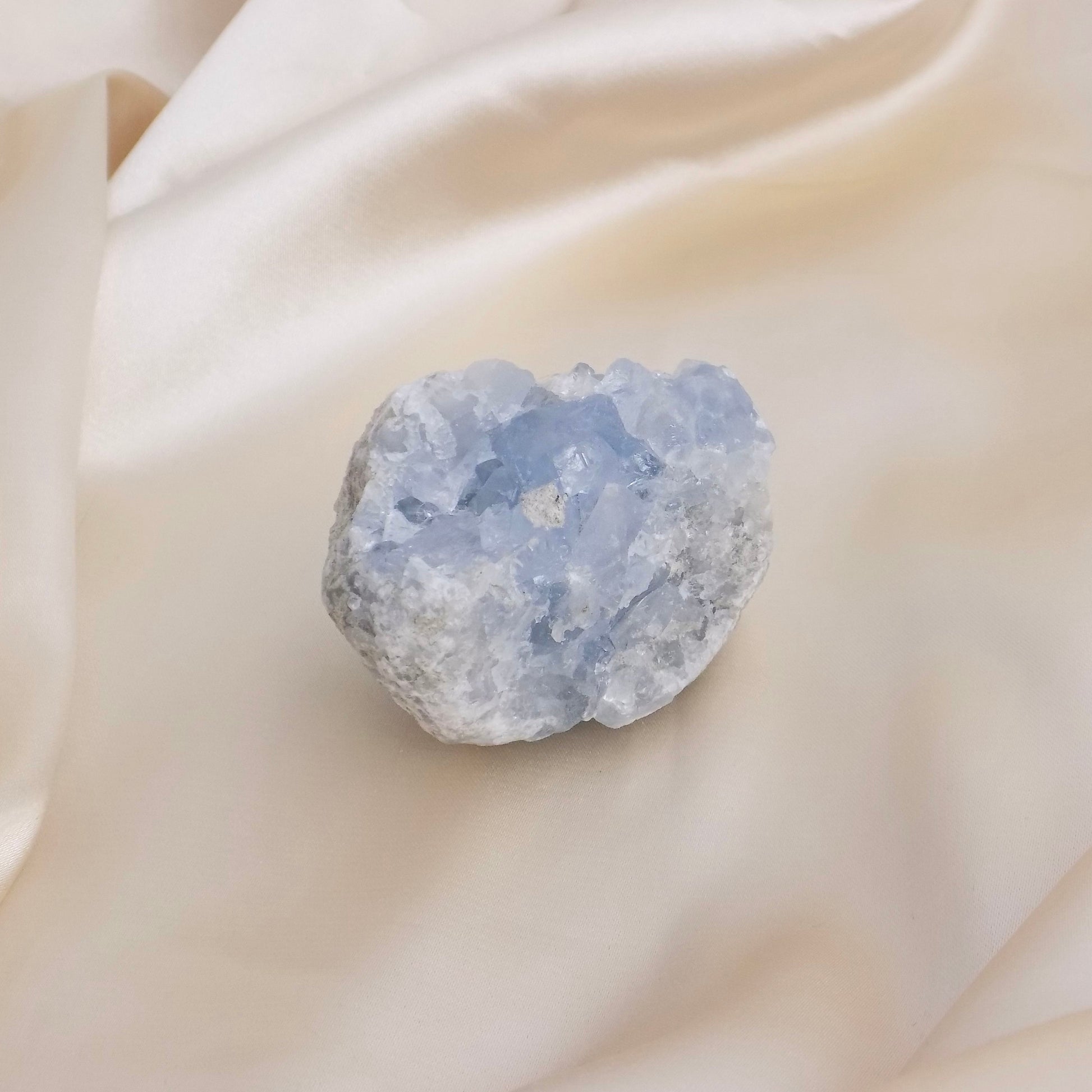 Blue Celestite Crystal, Raw Celestite Cluster, Large Light Blue Gemstone Druzy, Boho Home Decor, Coffee Table Accessories, Healing, M6-110